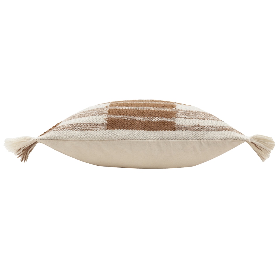image 1 of Yard Torode Woven Cushion, Baked Earth, 45 x 45cm