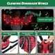 image 5 of Electric Light-Up Dinosaur Wings with Sound – Motorized Flapping Wings for Kids & Adults – Costume Accessory for Halloween, Cosplay & Parties