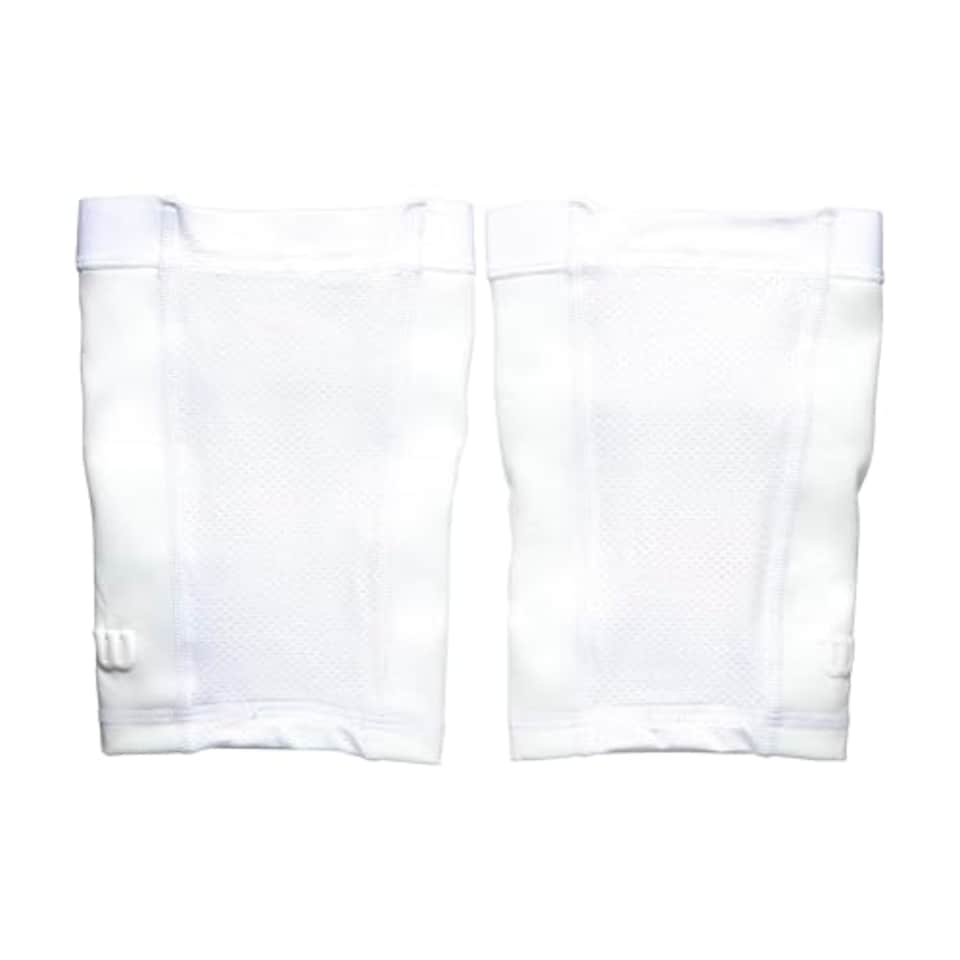 image 1 of Wilson Helix Volleyball Knee Pads - White - Large
