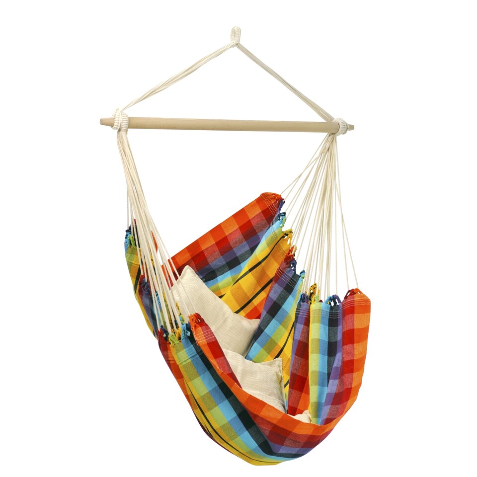 image 1 of Amazonas Outdoor Hanging Chair – Brasil Rainbow