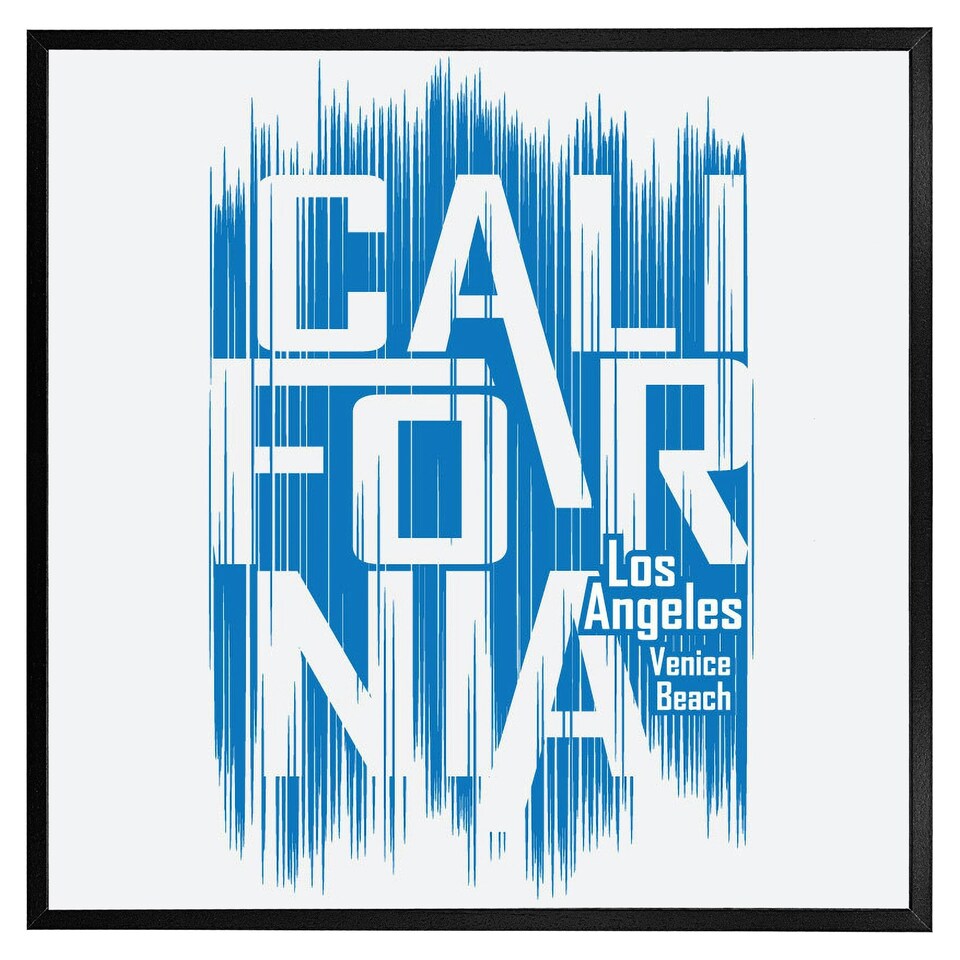 image 1 of California venice beach (Picutre Frame) Brown | XL