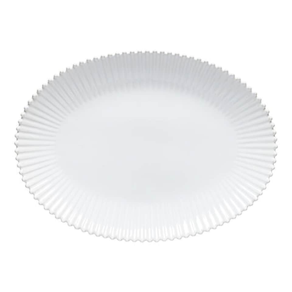 Costa Nova Pearl White Large 40cm Oval Platter