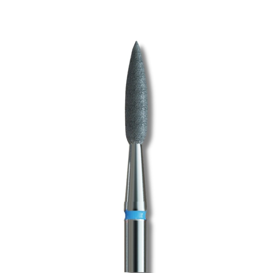 IQ Nails Diamond Nail Drill Bit Flame Shape Medium Fine 2.1mm 243.524.021XL