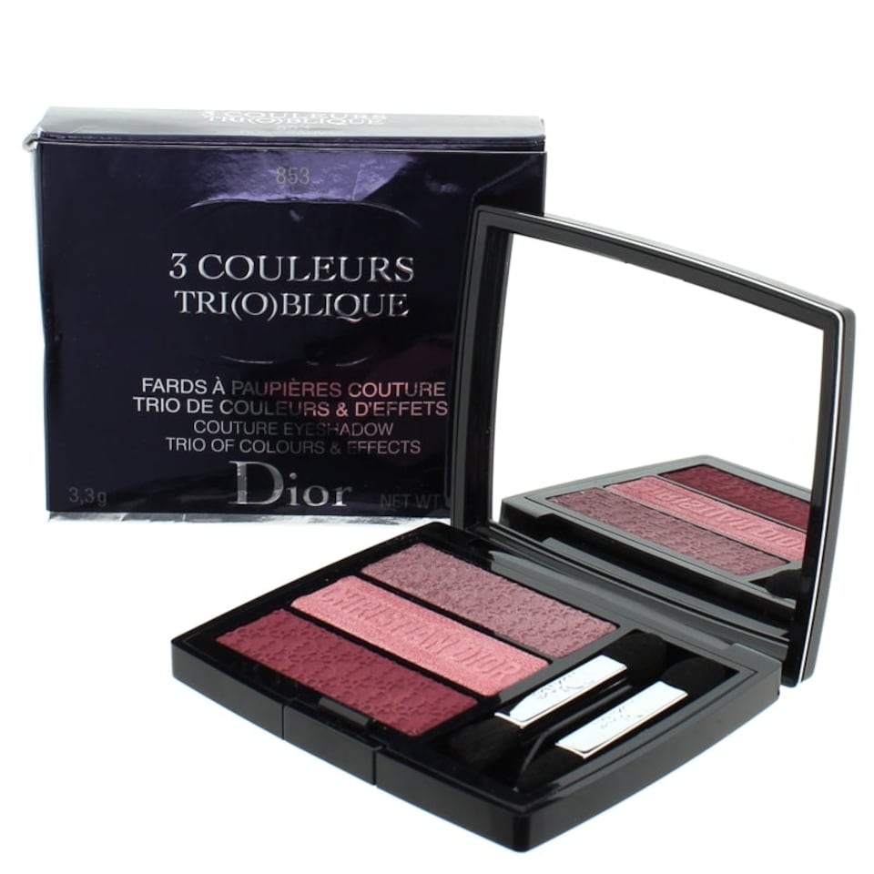 image 1 of Dior 3 Couleurs Tri(o)blique Pink Eyeshadow Palette 853 Rosy Canvas N/A