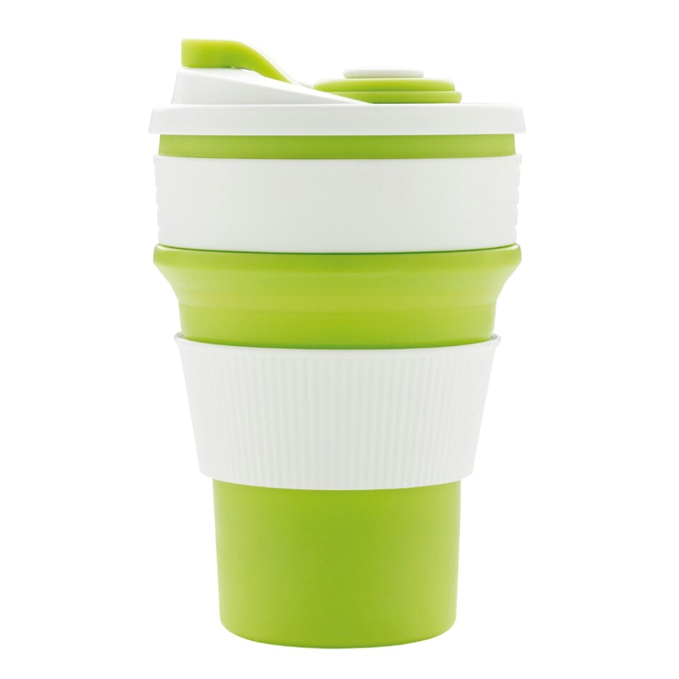 image 1 of XD Collection Foldable Silicone Cup - Green - One Size