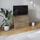 image 6 of URBNLIVING 2 Drawer Chest Storage Unit With Adjustable Feet | Multi | Oak | 1