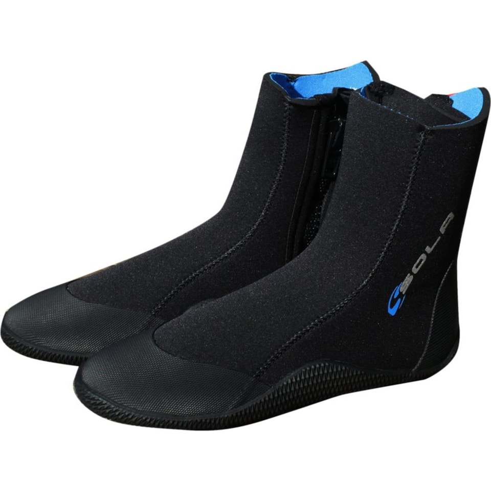 image 1 of Adults 5mm Watersports Zip Wetsuit Boots UK 8