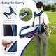 image 5 of COSTWAY Men's Complete Golf Clubs Package Set 10 Pieces Blue