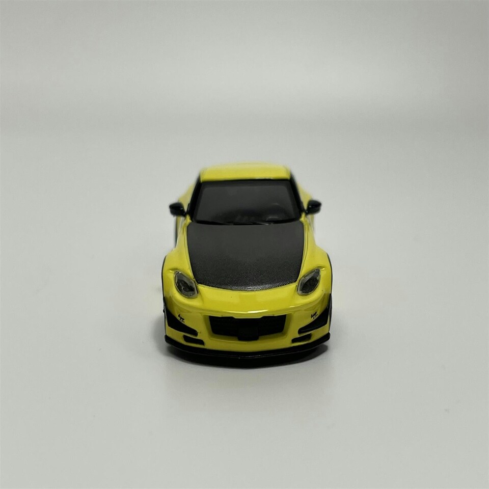 image 1 of Nissan Z Pandem Ikazuchi Yellow LHD 1:64 Mini GT MGT00752L