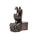 image 3 of Mallard Duck Plant Pot Feet - Set of 3 - L8.5 x W5 x H9 cm Grey
