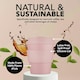 image 4 of Ecoffee Cup 8oz 240ml Reusable Eco-Friendly 100% Plant Based Coffee Cup with Silicone Lid & Sleeve - Melamine Free Travel Mug N/A | Local Fluff
