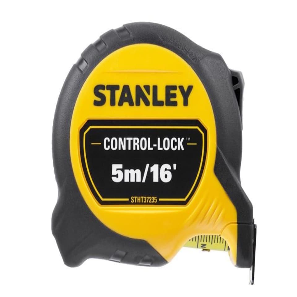 image 1 of STANLEY Hand Tools - CONTROL-LOCK Pocket Tape 5m/16ft (Width 25mm)