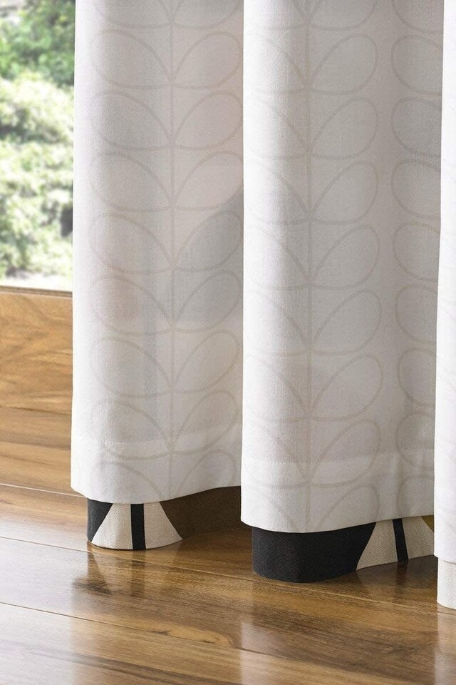 image 1 of Orla Kiely Multi Stem Fully Lined Eyelet Curtains - Multi - 168x183cm