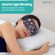 image 9 of 3D Stars Printed Sleep Eye Mask with Adjustable Strap