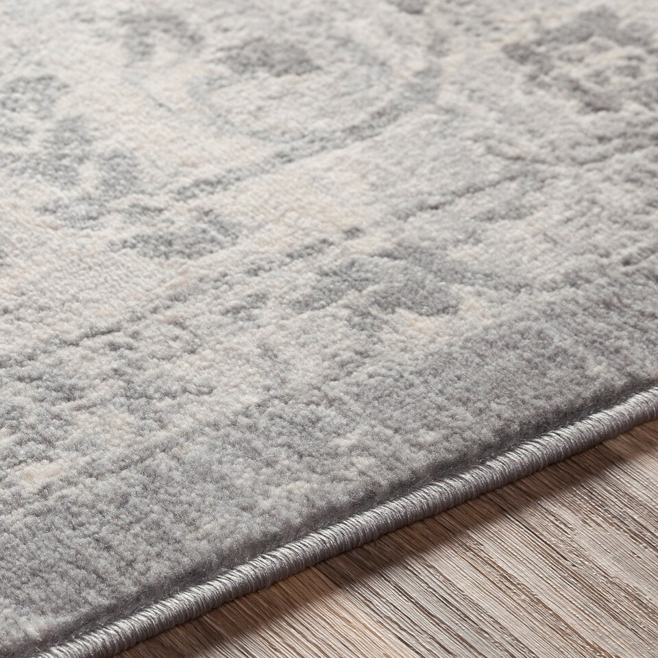 image 1 of LIVABLISS Monaco-Vintage Traditional Boho Rug 80 x 220 cm | Grey Ivory cream
