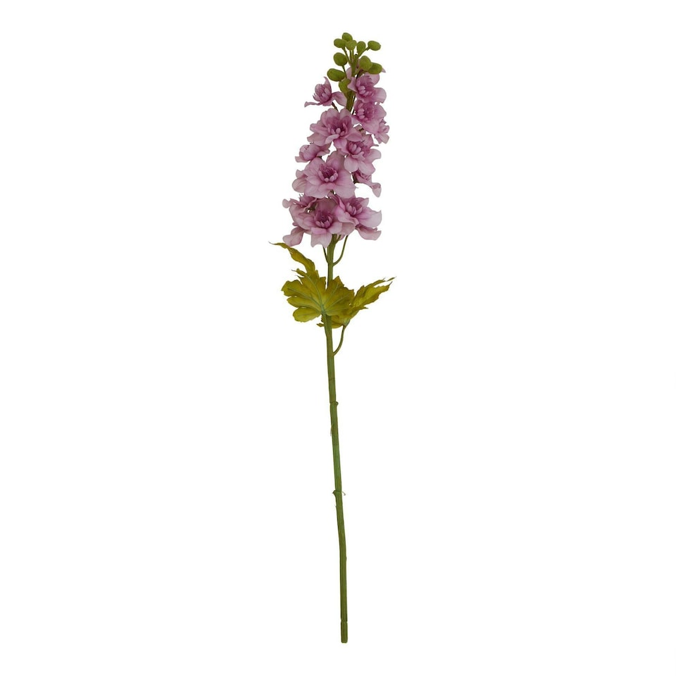 image 1 of Hill Interiors The Natural Garden Collection Elatum Delphinium Artificial Flower - Purple - One Size