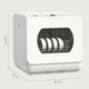 image 7 of HOMCOM Worktop Dishwasher w/ 4 Place Settings 6 Programs, White