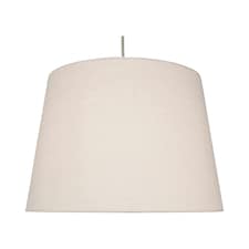 Linen - Natural Linen 31cm Lightshade for Pendant or Lamp Brown
