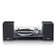 image 2 of LENCO LS-500BK - Record player with built-in amplifier and Bluetooth plus 2 external speakers - Black
