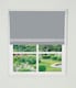 image 2 of 160cm Light Grey Straight Diamante Edge Border Roller Blind | Grey | Grey