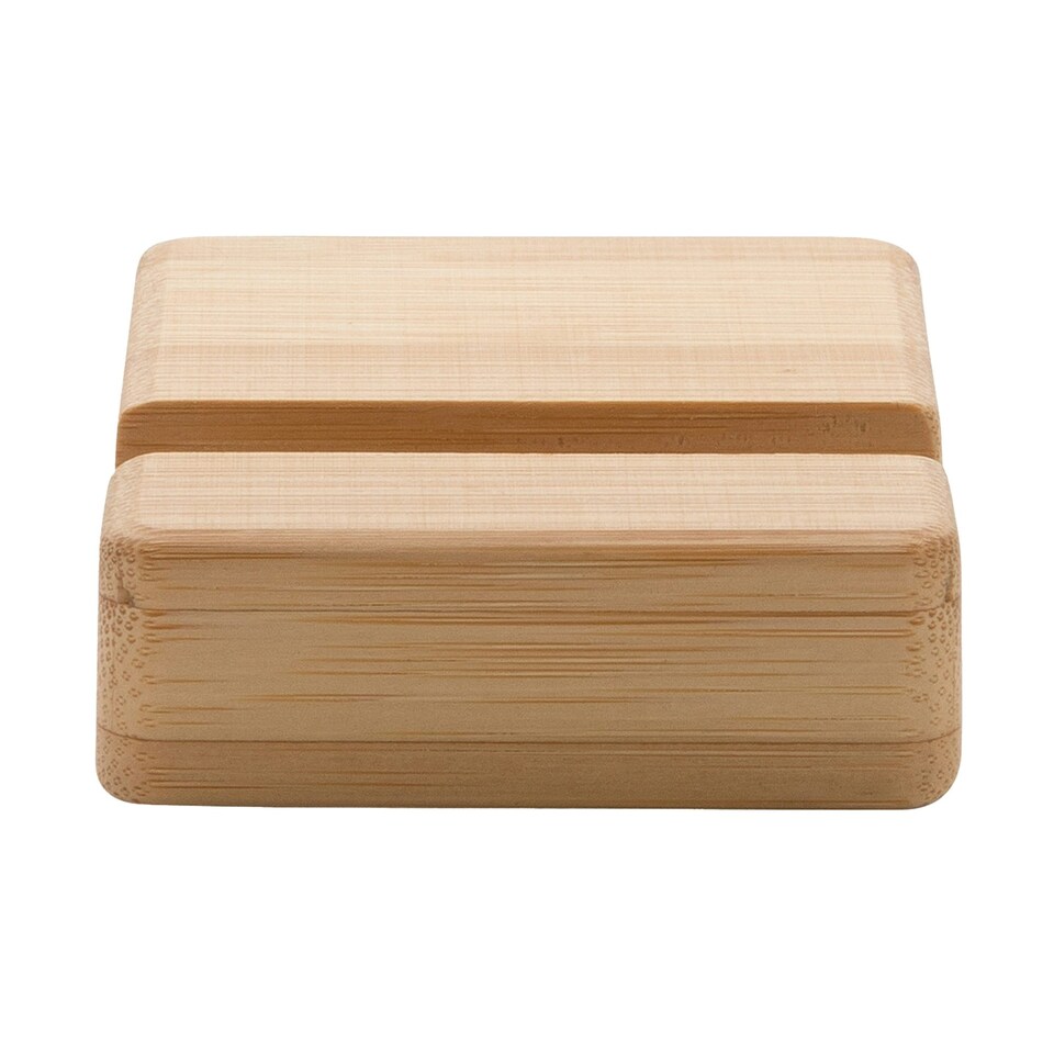 image 1 of XD Collection Bamboo Mobile Phone Stand - Brown - One Size (UTXD276)