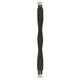 image 2 of Shires Anti-Chafe Elastic Horse Girth - Black - 30in