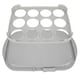 image 2 of Clear Plastic Storage Containers With Handles & Lids For Cupcakes And Desserts