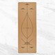 image 3 of Myga Alignment Extra Large Cork Yoga Mat