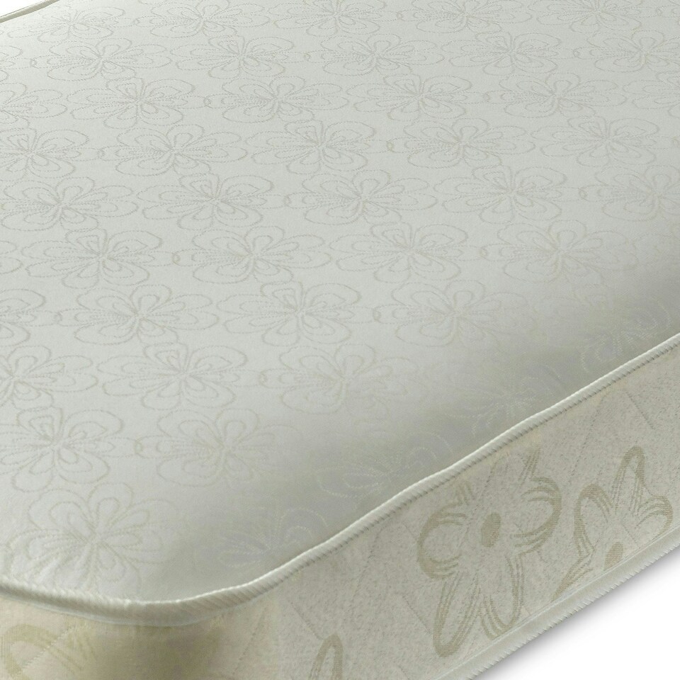 image 1 of Double-Sided Open Coil Spring Mattress - 17cm Deep Easy-Clean Gold | Single