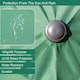image 6 of GardenKraft 2M Parasol Crank & Tilt 6 Ribs Dark Green | Multi