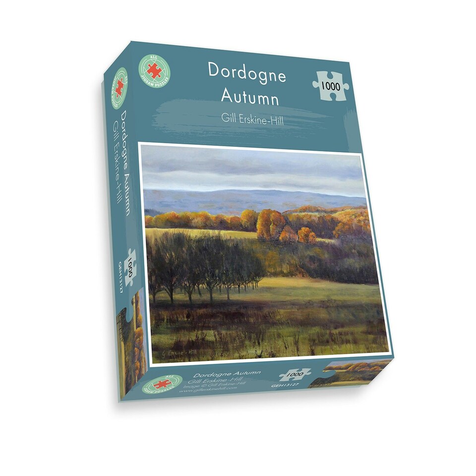 image 1 of Dordogne Autumn 1000 Piece Jigsaw Puzzle
