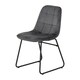 image 4 of Athens Round Dining Set with 4 Lukas Chairs Grey