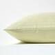 image 2 of Homescapes Sage Green European Size Egyptian Cotton Pillowcase 330 TC - 60 x 60 cm Green