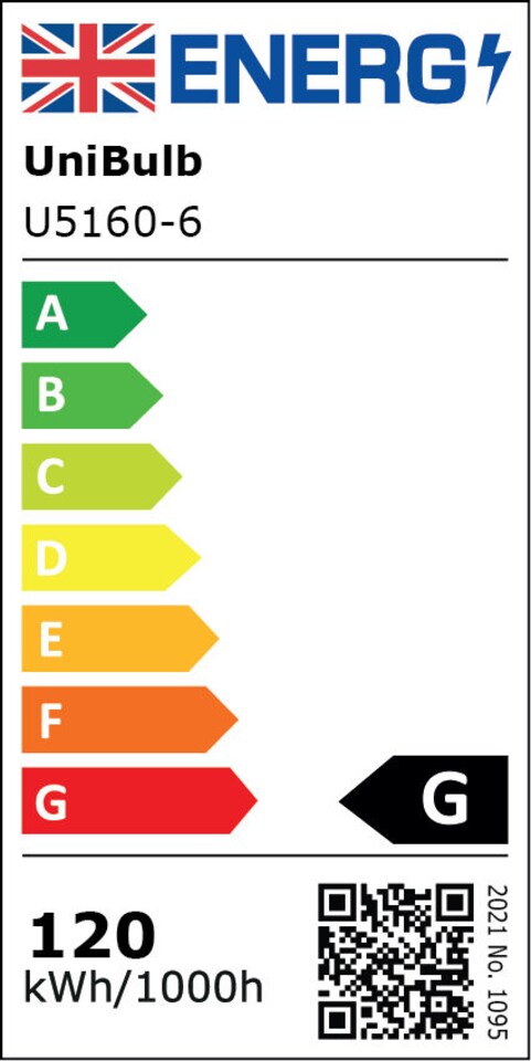 image 1 of UniBulb Halogen 78mm R7S Linear 2250lm 120W 2900K (Warm White) Dimmable Light Bulb For Floodlights, Work Lamps, & Security Lights - Pack of 6 | Clear | Warm White | 6