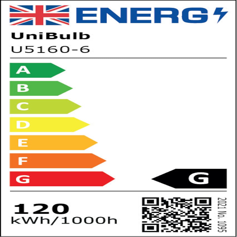 image 1 of UniBulb Halogen 78mm R7S Linear 2250lm 120W 2900K (Warm White) Dimmable Light Bulb For Floodlights, Work Lamps, & Security Lights - Pack of 6 | Clear | Warm White | 6