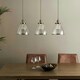 image 4 of Brunswick 3 Light Bar - Antique Brass & Glass Gold | Antique Brass