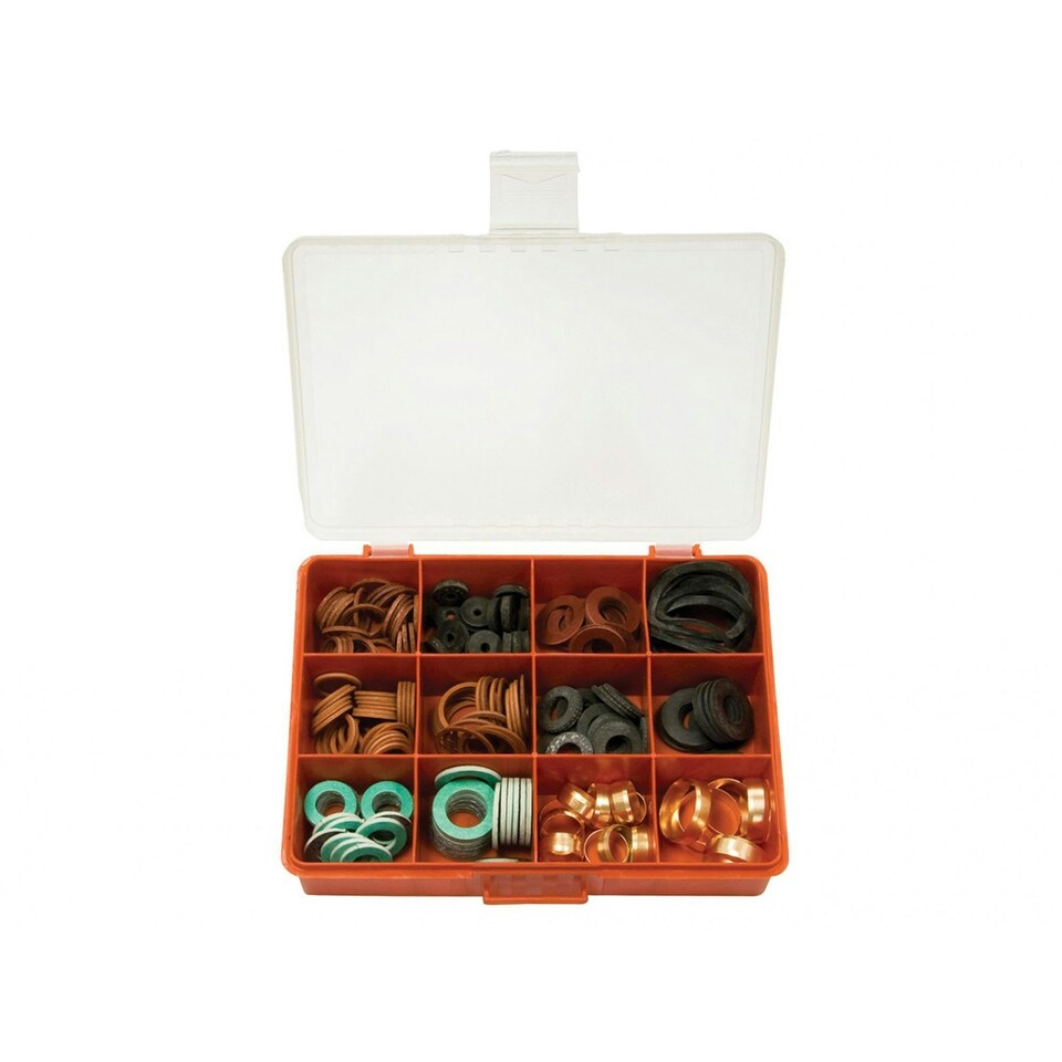 Arctic Hayes Plumber's Essential Washer Kit, 210 Piece - Multi Colour - One Size