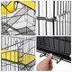 image 4 of Yaheetech 123 cm Tall Rolling Cat Cage on Wheels
