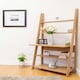 image 3 of Ladder Bookcase Desk 5 Tier