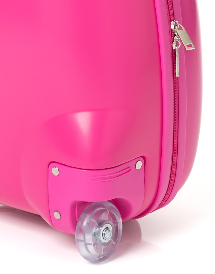 image 1 of Paw Patrol Skye Kids Suitcase | Pink Small Cabin Bag For Girls | Carry On Trolley with Extendable Handle | Helicopter Rescue Pup Cartoon Hard Cover Holiday Case | Fun Travel Gift for Children
