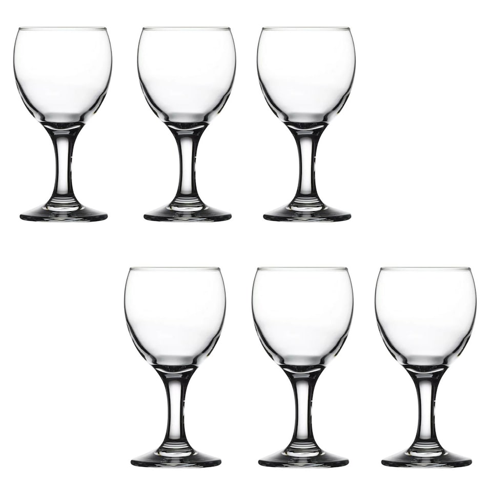 image 1 of Pasabahce White Wine Glasses - 175ml