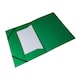 image 2 of A4 Green Card 3 Flap Folder With Elastic Closure