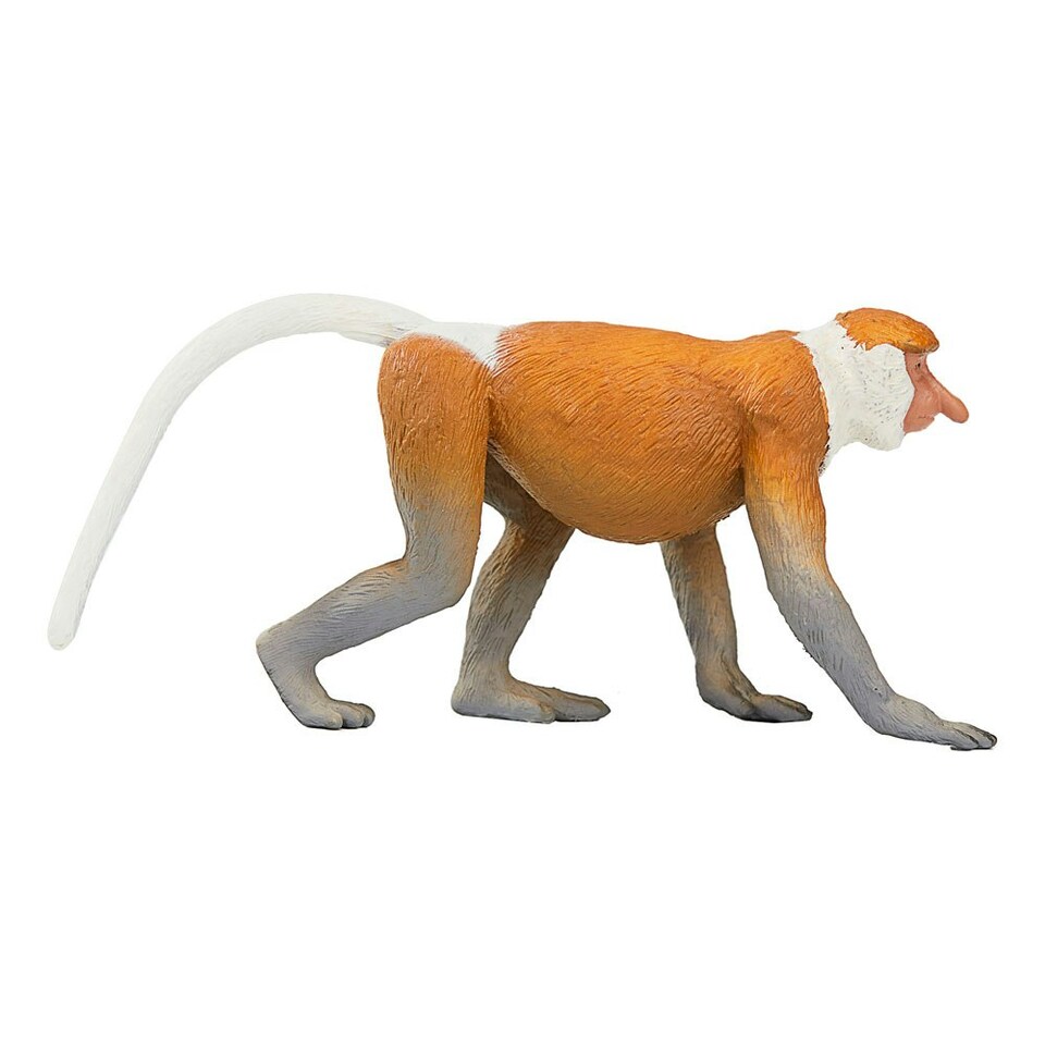 image 1 of ANIMAL PLANET Wildlife & Woodland Proboscis Monkey Toy Figure, Three Years and Above, Multi-colour (387176)