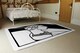 image 3 of Art Deco Woman (Rug) | Black | S