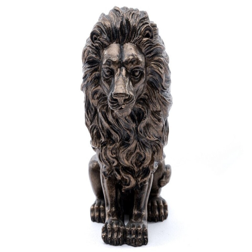 image 1 of Lion Plant Pot Feet - Set of 3 - L6 x W9 x H11 cm | Grey