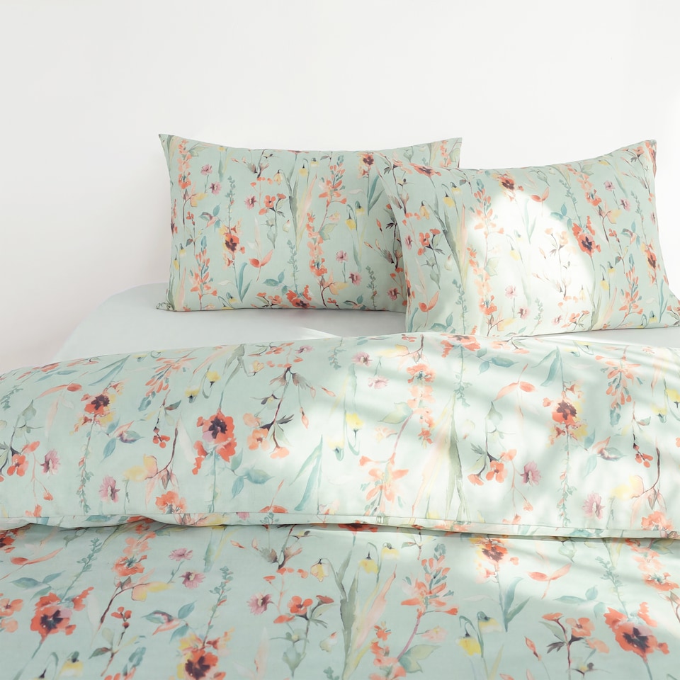 image 1 of Martex Studio Edition Spring Meadow Jade Duvet Cover Set - Double