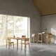 image 6 of Barlow Dining Chair in Matt Oak Set of 2