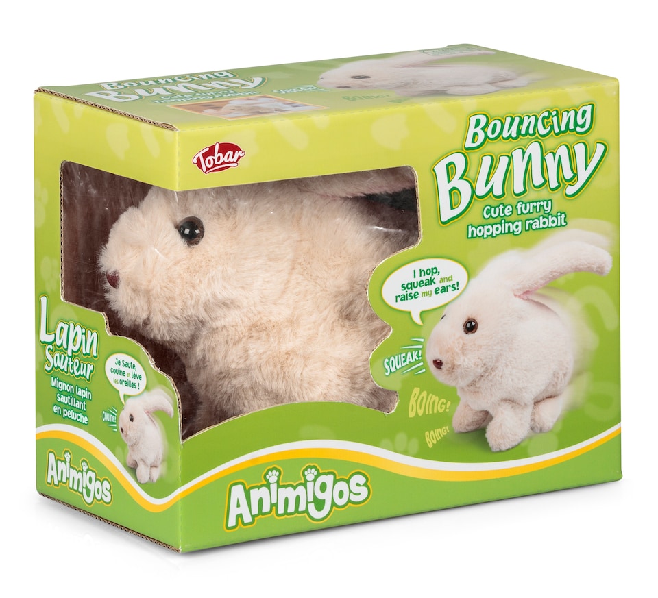 image 1 of Bouncing Bunny Rabbit – Soft Plush Toy with Fun Hopping Action
