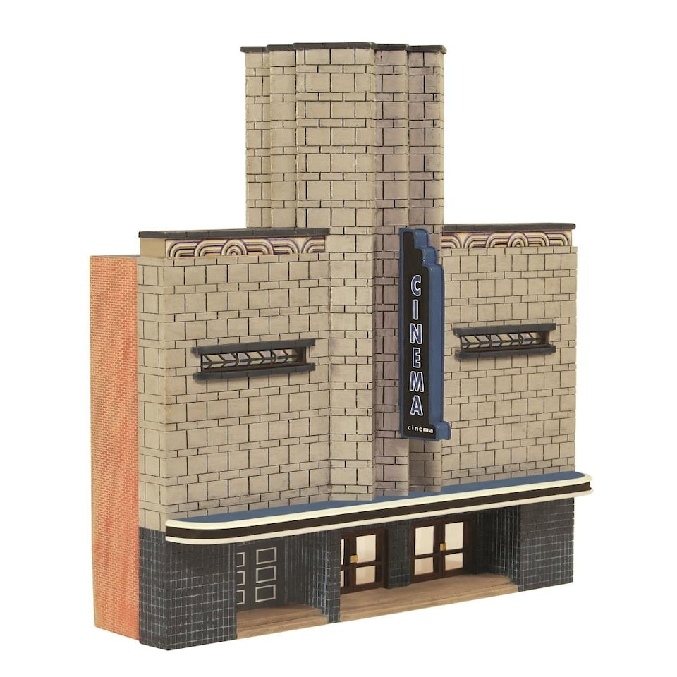Graham Farish Scenecraft Low Relief Cinema (Pre-Built)