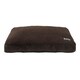 image 4 of Brown Dog Bed - Small To XL Sizes - Fleece - Bunty Snooze Brown | L